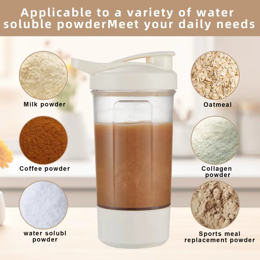 Automatic Stirring Cup with Measuring Coffee Cup Waterproof Portable Rechargeable Shaker Cup Suitable for Office Kitchen Travel